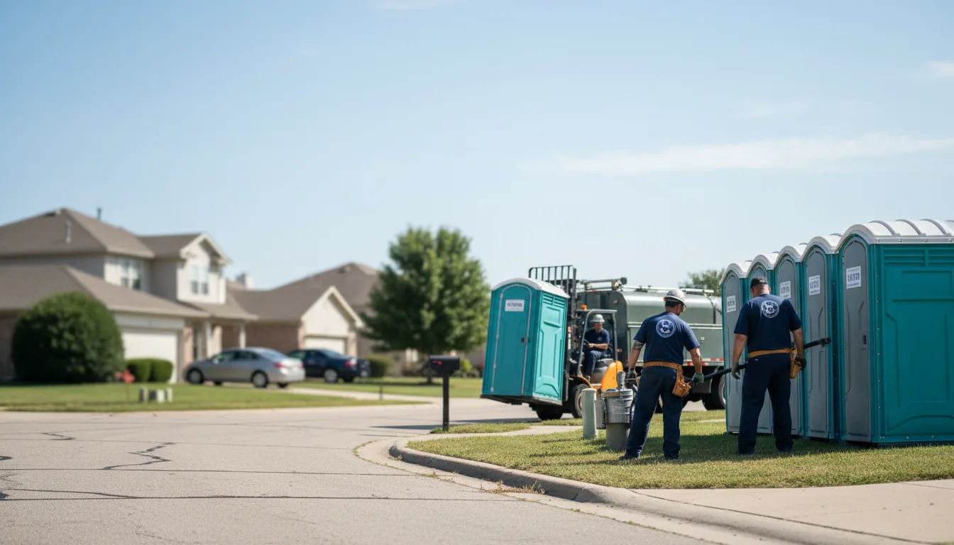 Porta Potty Rental in New Harmony, IN near me